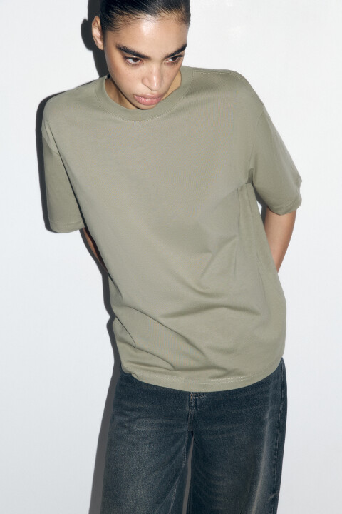 

Футболка TBIG оверсайз базовая, Зеленый, Футболка TBIG оверсайз базовая