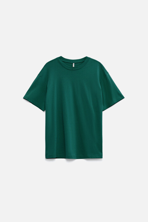 

Футболка oversize базовая, Зеленый, Футболка oversize базовая