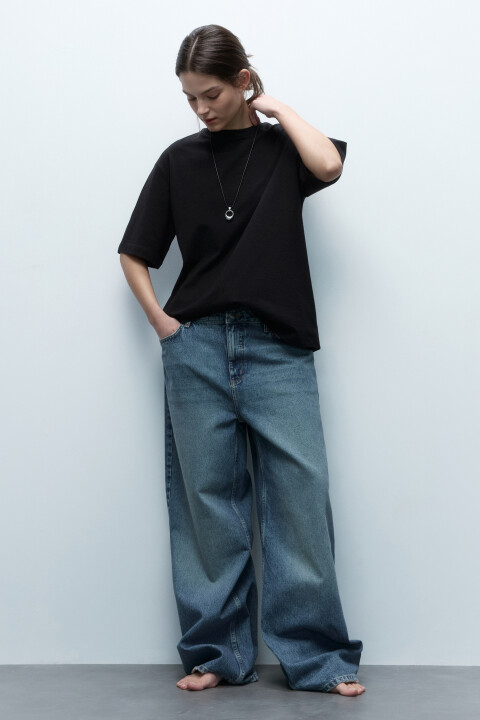 

Футболка TBOY оверсайз в базовых цветах, Черный, Футболка TBOY оверсайз в базовых цветах