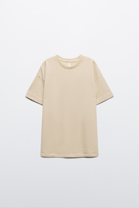 

Футболка TLOOSE свободная хлопковая, Коричневый, Футболка TLOOSE свободная хлопковая