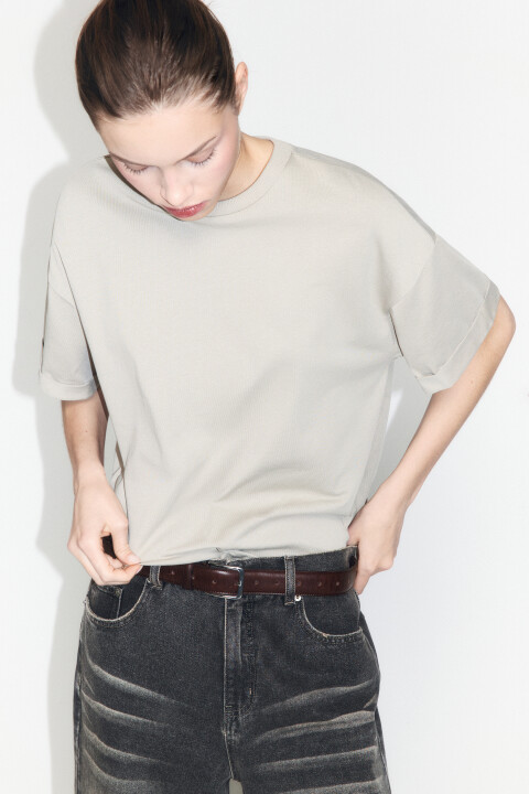 футболка женская befree Футболка TLOOSE свободная хлопковая