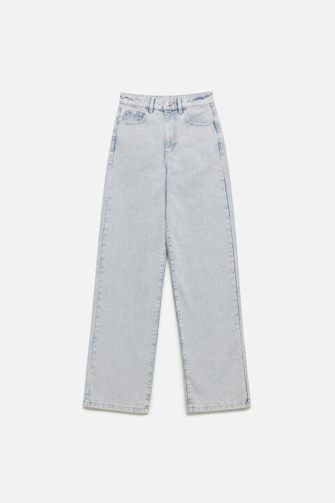 

Джинсы wide широкие с высокой посадкой, Серый, Джинсы wide широкие с высокой посадкой