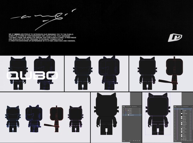 QUBO designer toy - CO:CREATE 6