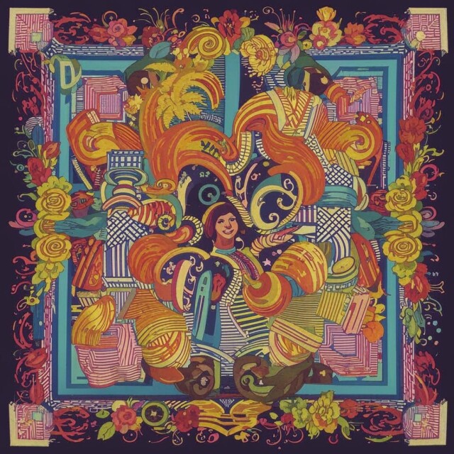 Шелковый платок - CO:CREATE 1