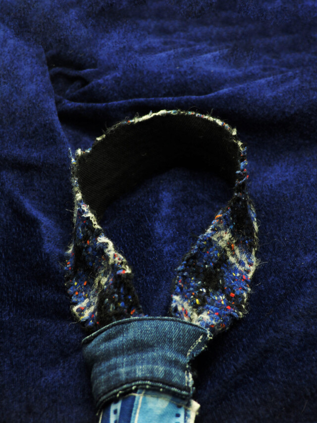 Галстук retroplace cyan tie - CO:CREATE 4