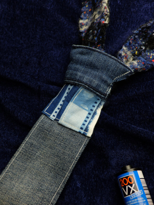 Галстук retroplace cyan tie - CO:CREATE 5