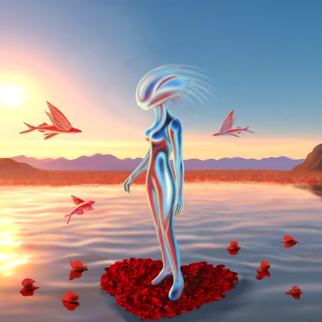 Инопланетянка на озере - CO:CREATE 1