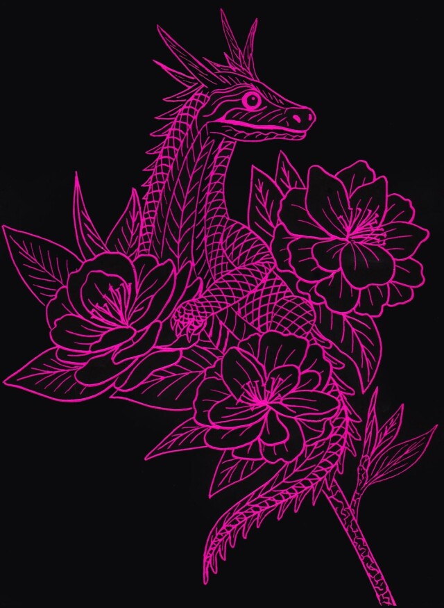 Цветочный дракон - CO:CREATE 1