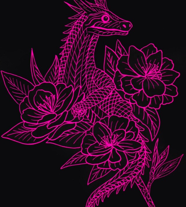 Цветочный дракон - CO:CREATE