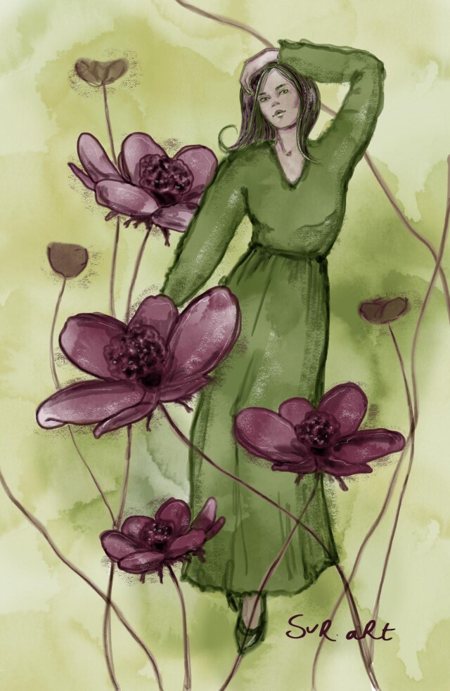 Девушки и цветы - CO:CREATE 2