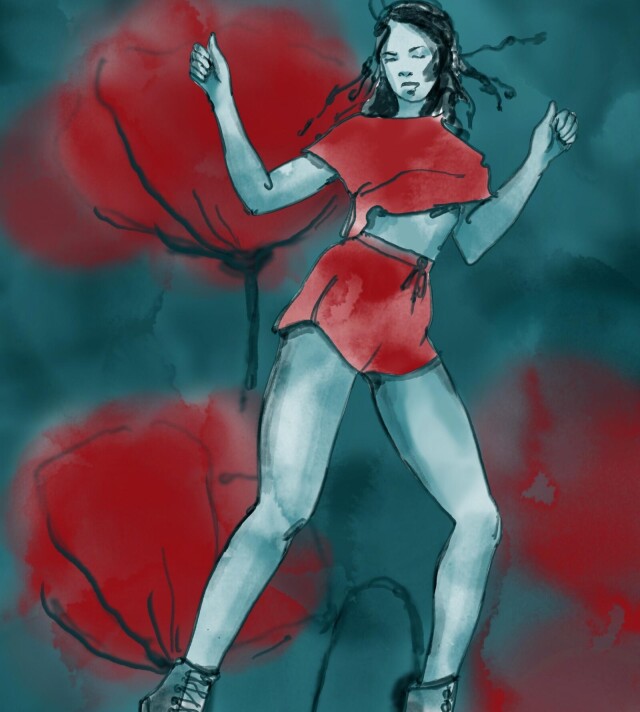 Девушки и цветы - CO:CREATE