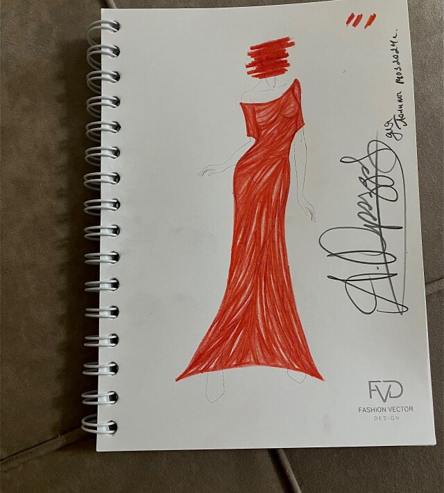 Платье Soie Rouge - CO:CREATE