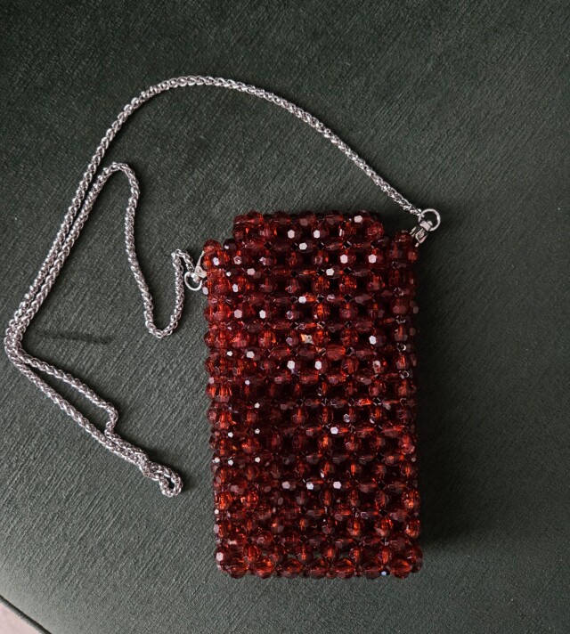 Сумка из бусин для телефона ☎️ - CO:CREATE