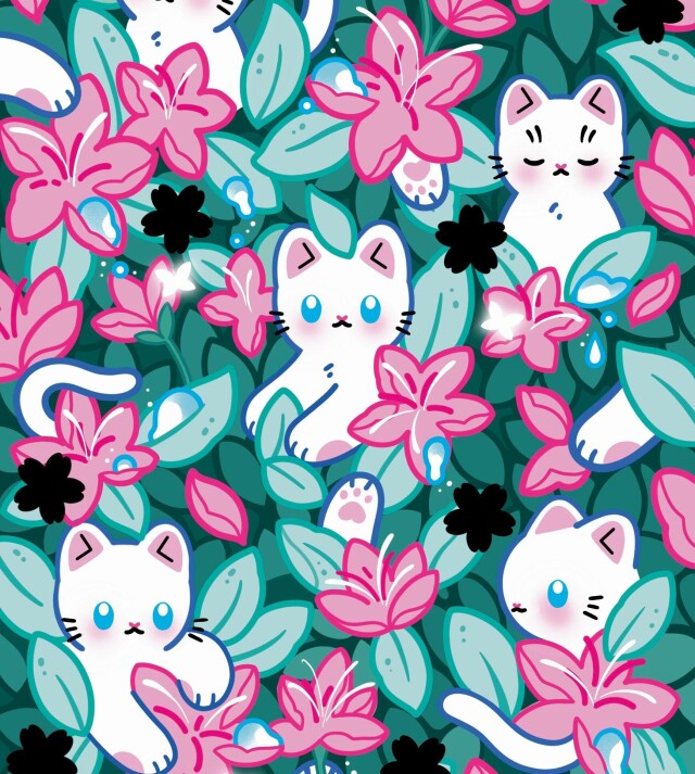 CATS x FLOWERS - CO:CREATE