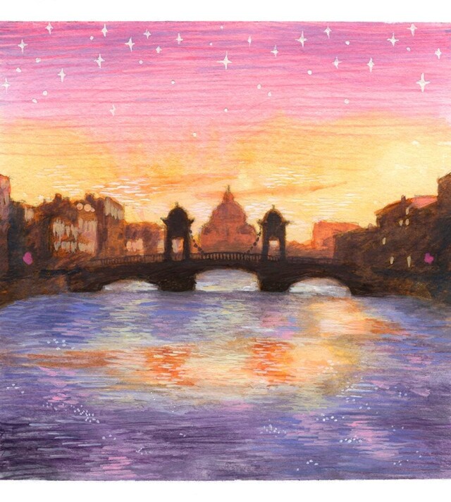 Зимний закат на Фонтанке - CO:CREATE