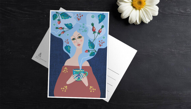 Открытка авторская - CO:CREATE 2