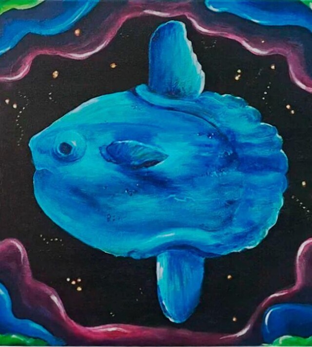 Картина Рыба-луна - CO:CREATE