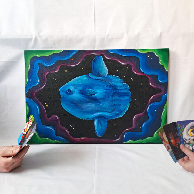 Картина Рыба-луна - CO:CREATE 1