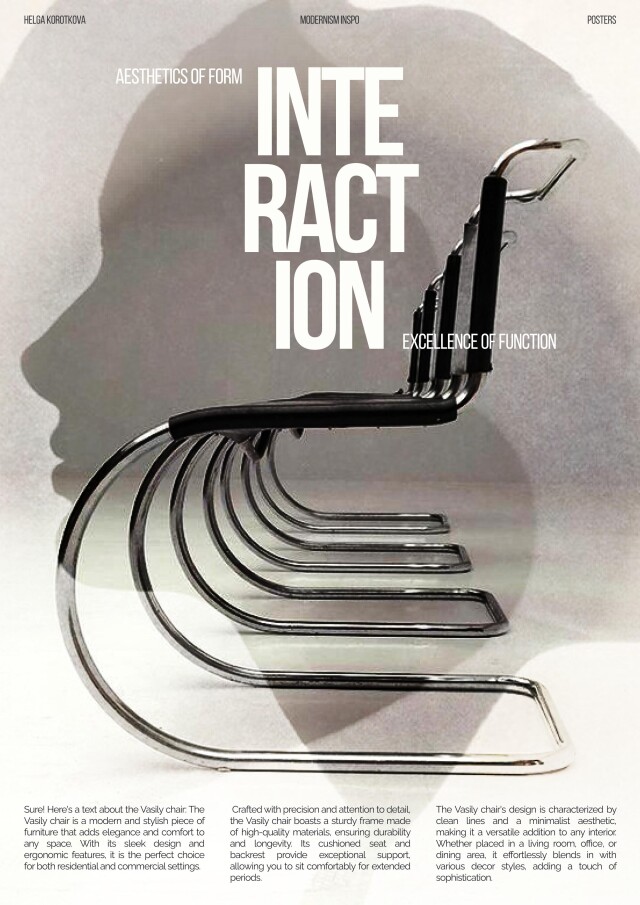 PERFECT CHAIRS//poster collection - CO:CREATE 3