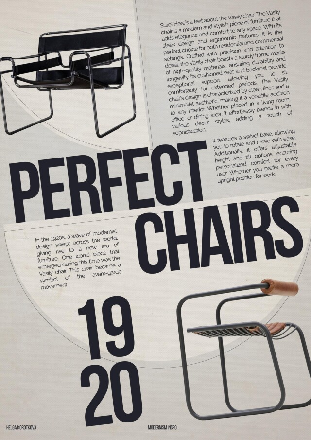 PERFECT CHAIRS//poster collection - CO:CREATE 1