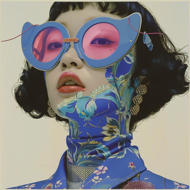 Кампейн солнцезащитных очков - CO:CREATE 1