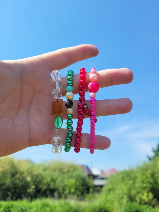 Браслетики на стрейч леске - CO:CREATE