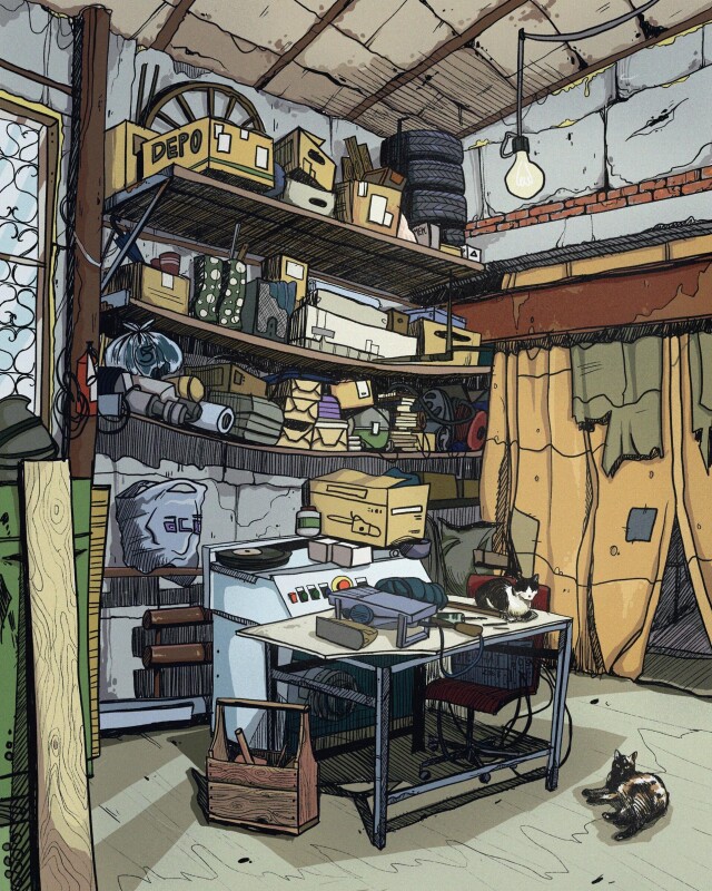 Дедушкин гараж - CO:CREATE 1