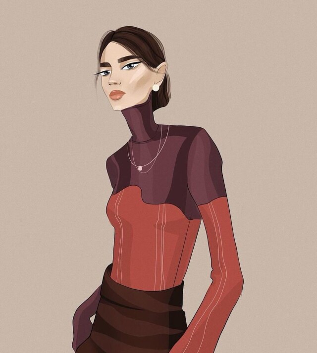 Fashion иллюстрация - CO:CREATE