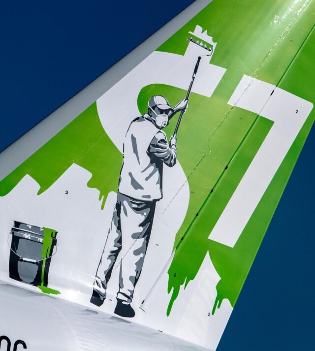 Спец-ливрея для Airbus A320 компании S7 Airlines - CO:CREATE