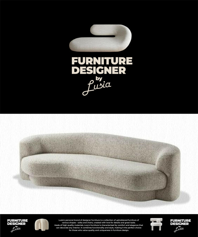 Фирменный стиль для дизайнера мягкой мебели - CO:CREATE 1