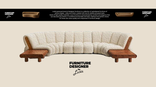 Фирменный стиль для дизайнера мягкой мебели - CO:CREATE 7