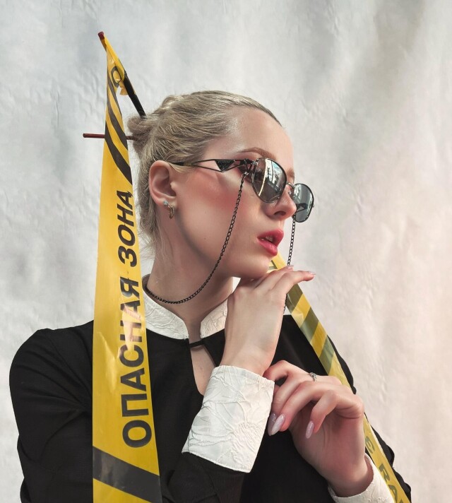 Платье из коллекции "Восточная цензура" - CO:CREATE