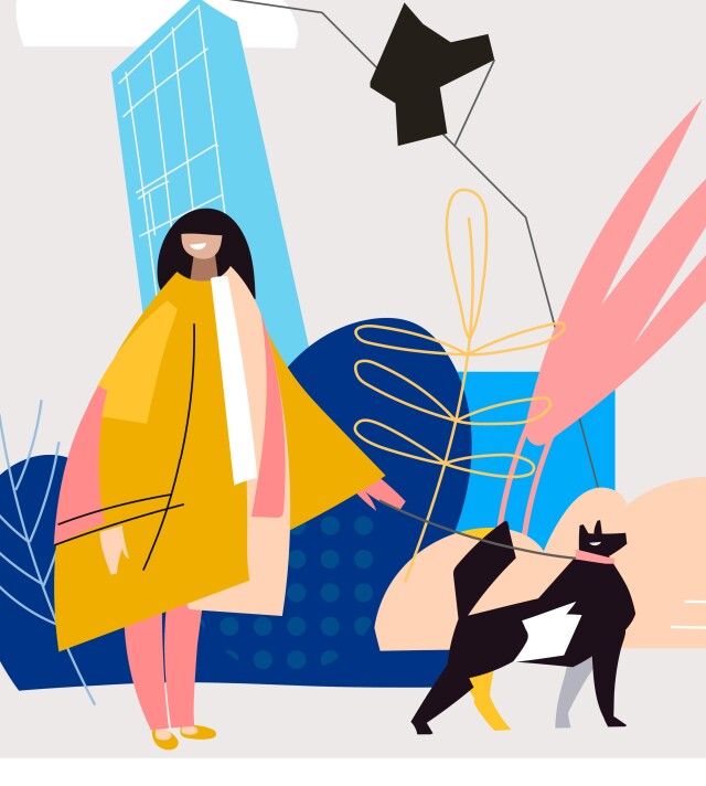 Женщина с собакой - CO:CREATE