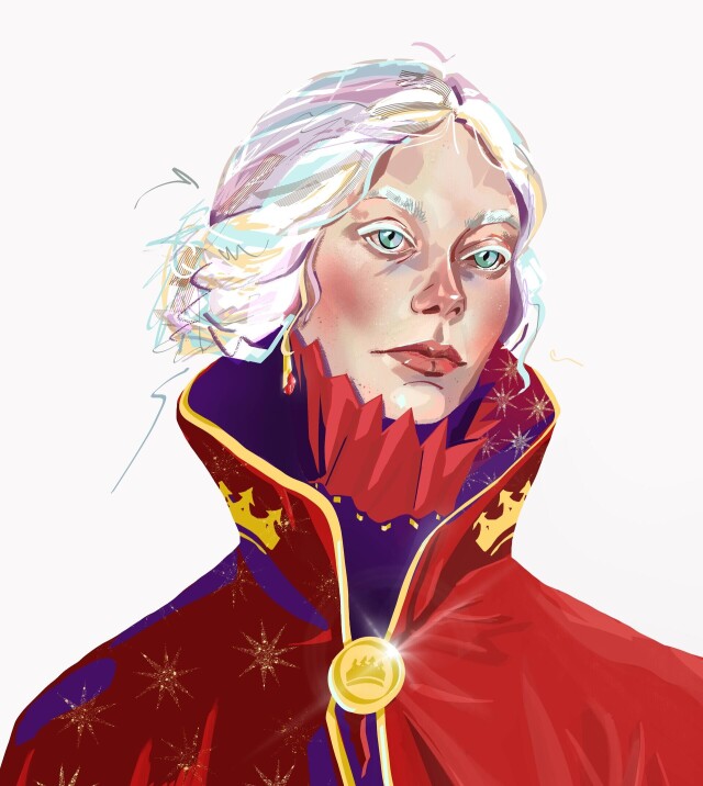 Fanart for the Red Moons of Kvertind book series - CO:CREATE 1