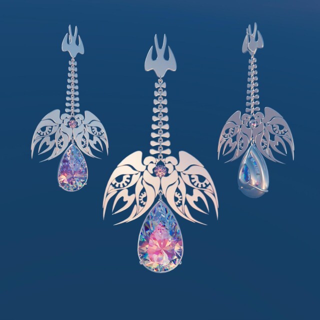 Earrings "Guitars" - CO:CREATE