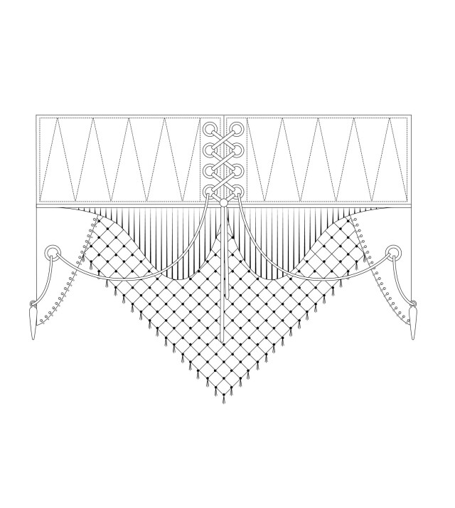 Кожаный пояс-юбка - CO:CREATE