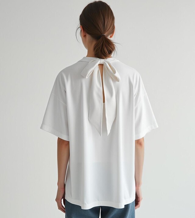 Футболка с бантом - CO:CREATE