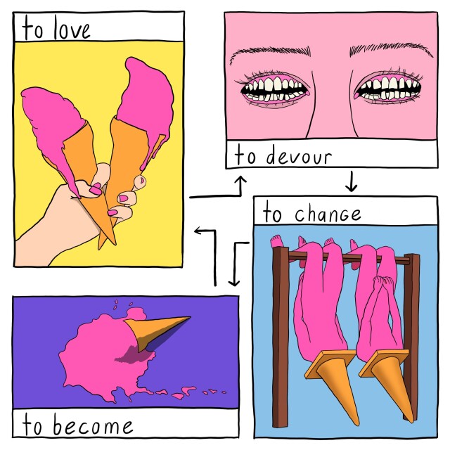 To love to devour to change to become - CO:CREATE 1