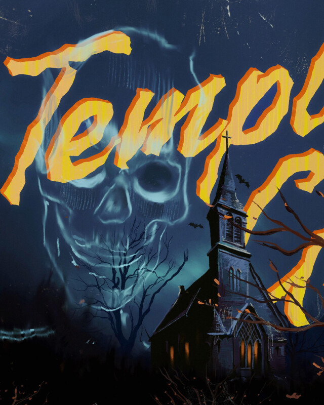 halloween poster for temple of deer - CO:CREATE 2