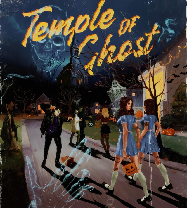 halloween poster for temple of deer - CO:CREATE