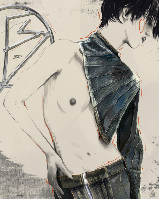 illustrated lookbook for no faith studio - CO:CREATE 3