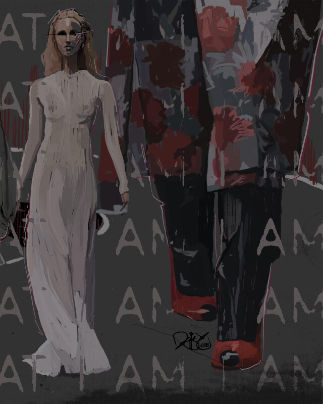 catwalk illustration / подиумная иллюстрация - CO:CREATE 3