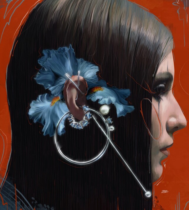 jewellery illustrated campaign - CO:CREATE