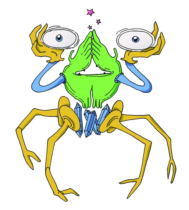 Елочный монстрик - CO:CREATE