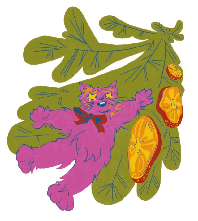 Розовое чудо под зеленой лапой - CO:CREATE