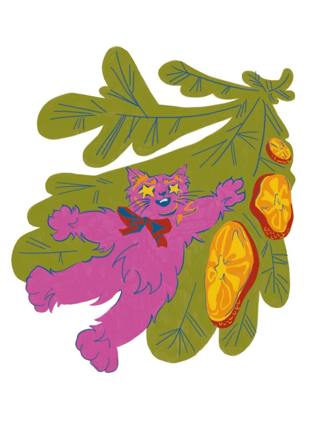 Розовое чудо под зеленой лапой - CO:CREATE 1