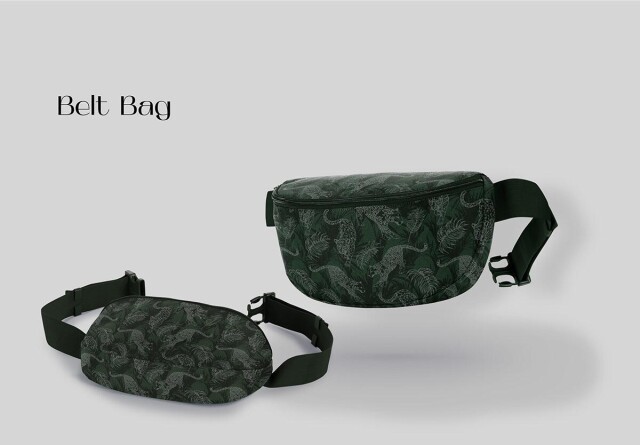 Бесшовный векторный узор на текстиль с леопардами - CO:CREATE 5