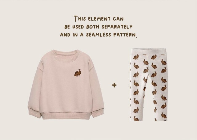 Создание  бесшовного узора на детскую одежду - CO:CREATE 5