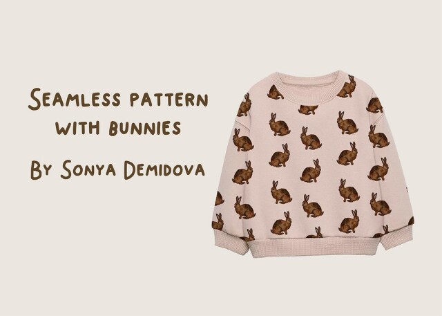 Создание  бесшовного узора на детскую одежду - CO:CREATE 1