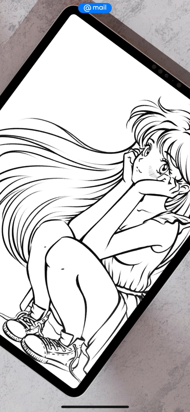 Девушка в стиле Аниме - CO:CREATE 2